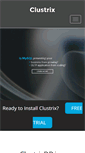 Mobile Screenshot of clustrix.com
